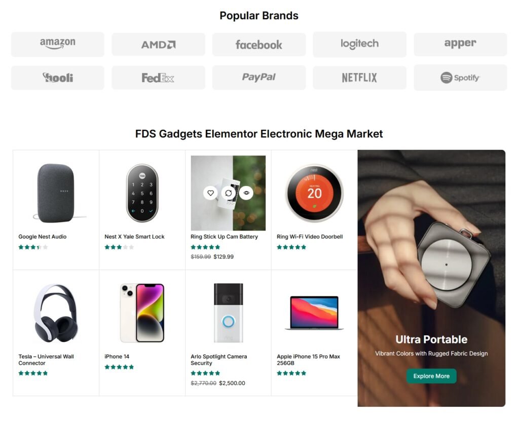 Gadgets and accsories